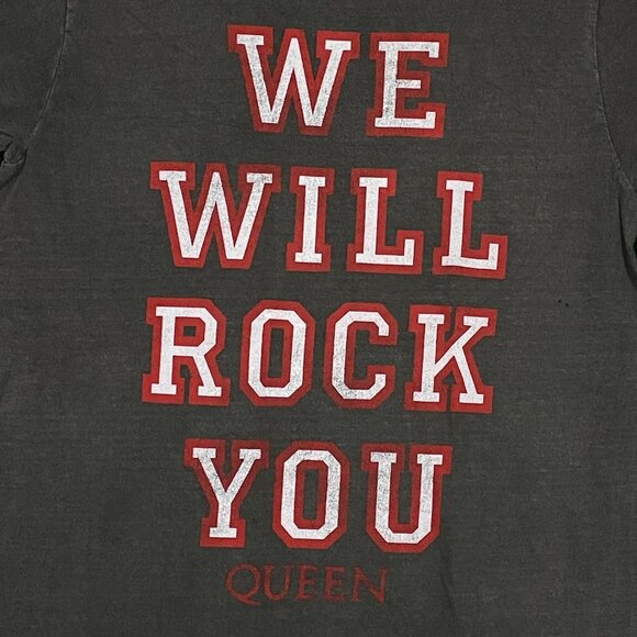 Queen, We will Rock You Soundtrack Rock T-shirt size Small - Picture 3 of 5